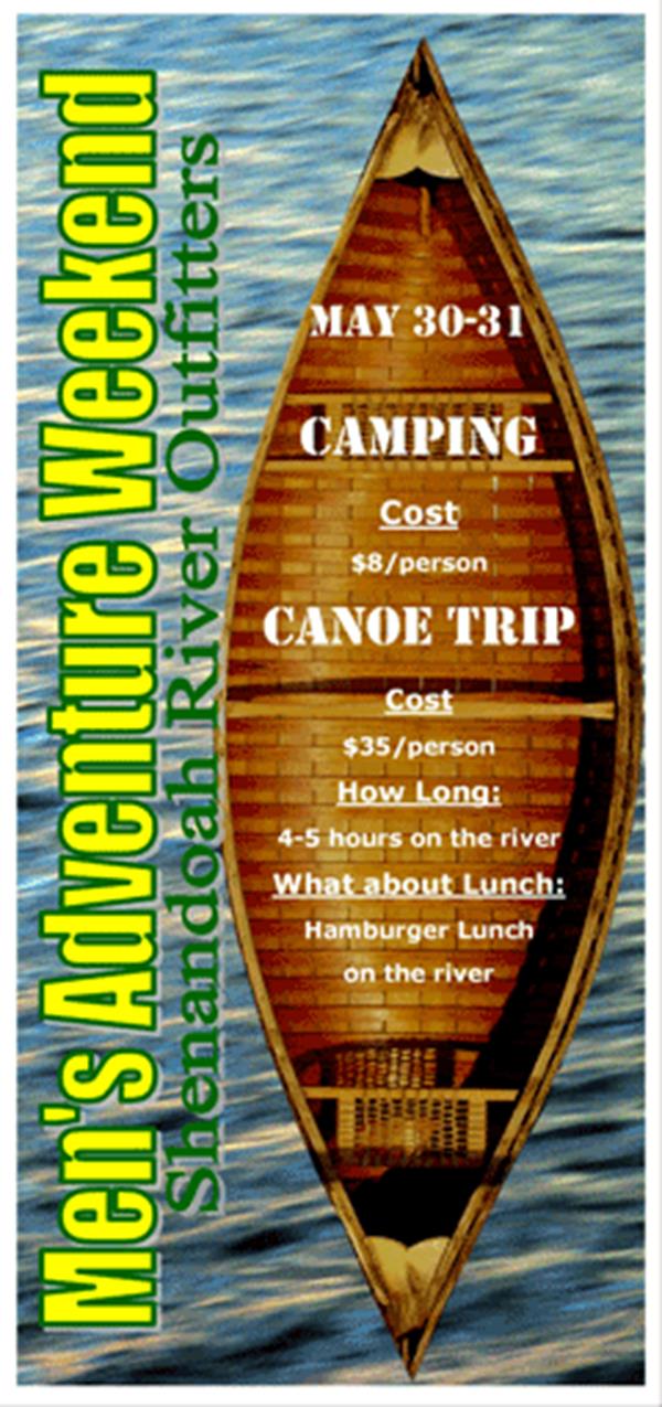 Canoe Trip May 30 - 31, 2014
